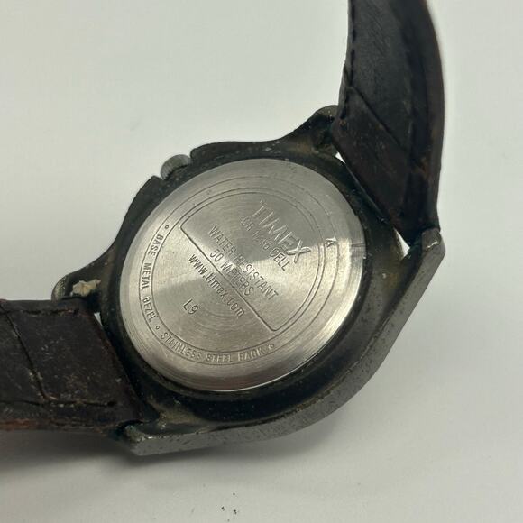 Timex Expedition Women’s Stainless Steel Brown Leather Watch, 32mm Working - Picture 6 of 8